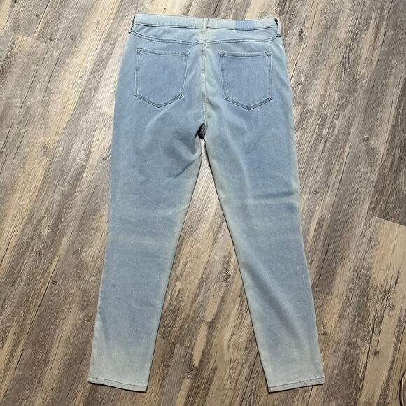Banana Republic Super-Stretch Legging-Fit Jean Light Wash 31/12 NWOT - Picture 5 of 8
